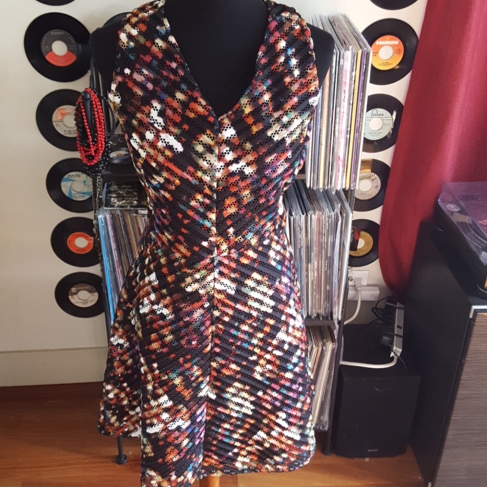 Colorful spring dress